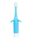 Dr. Brown's Infant-To-Toddler Elephant Toothbrush - Blue - Laadlee