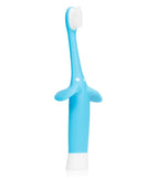 Dr. Brown's Infant-To-Toddler Elephant Toothbrush - Blue - Laadlee