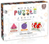 Little Story 20-In-1 Matching Puzzle - Fruits