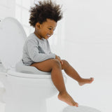 Bumbo Baby Toilet Training Seat for Toddler - Cool Grey - Laadlee