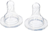 Dr. Brown's Level-2 Silicone Narrow Nipple - Pack of 2 - Laadlee