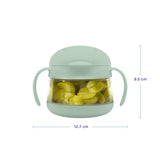Ubbi Tweat Snack Container - Sage
