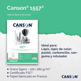Canson 1557 Sketch Pad A5 50 Sheets 120GSM