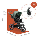 Hauck Runner 3 Jungle - Green