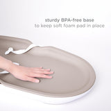 Ubbi Foam Changing Pad - Taupe