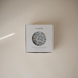 Mushie Swaddle Blue Flowers - Blue