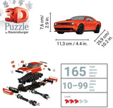 Ravensburger Dodge Challenger R/T Scat Pack Widebody 3D Puzzle - 108pcs