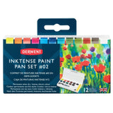 Derwent Inktensepaint 12 Panpalette 2