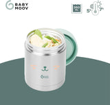 Babymoov Insulated Box Stainless Steel Baby Food Flask 350ml