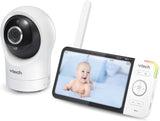 VTech - 1080p Smart WiFi Remote Access 2 Camera BabyMonitor