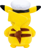 Pokemon Plush Captain Pikachu 8Inch - 1pc Assorted