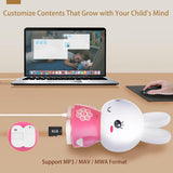 Alilo Honey Bunny Multilingual Buddy and Night Light - Pink - Laadlee