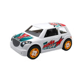 D-Power DIY Smart Wheels Race Car Scale 1:32 - White - Laadlee