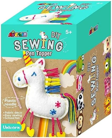Avenir DIY Pen Topper Friend Sewing Kit - Unicorn - Laadlee