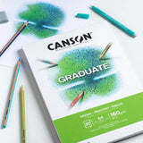 Canson Graduate Drawing Pad A3 30 Sheets 160GSM White Paper