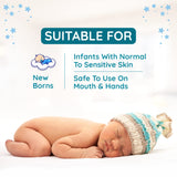 Mother Sparsh 99% Pure Water Baby Wipes - 40pcs (Pack of 4) - Laadlee