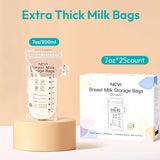 NCVI Breastmilk Storage Bags Easy Pour Spout 25 Count