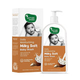 Mother Sparsh Milky Soft Baby Wash - 400ml - Laadlee