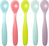 Badabulle Easy Grip Flexible Spoons - Set of 5 - Laadlee