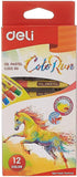 Deli Oil Pastel 12 Colors Assorted EC20200