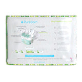 PureBorn Organic Bamboo Ultra Soft (5.5 - 8 kg) Nappies Size 3 Daisy Print - 112 Pcs