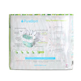 PureBorn Organic Bamboo Ultra Soft (11 - 18 kg) Nappies Size 5 Tropic Print - 22 Pcs