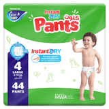 Fine Baby Instant Dry Pants - Size 4 | Large | 9-15kg | 44pcs - Laadlee