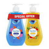 Fine Liquid Hand Wash - 450ml x 2 Bottle of Ocean Breeze and Tropical Fruits Scent