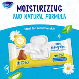 Fine Baby All Body Wipes - 72 Sheets x Pack of 24