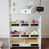 Woody Buddy Market Stand - White