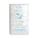 PureBorn Organic Bamboo Ultra Soft (7 - 12 kg) Nappies Size 4 Tropic Print - 48 Pcs