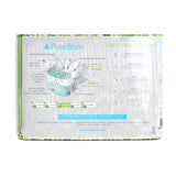 PureBorn Organic Bamboo Ultra Soft (5.5 - 8 kg) Nappies Size 3 Leopard Print - 28 Pcs