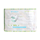 PureBorn Organic Bamboo Ultra Soft (5.5 - 8 kg) Nappies Size 3 Pineapple Print - 112 Pcs