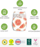 PureBorn Organic Bamboo Ultra Soft (Up To 5Kg) Nappies Size New Born Daisy Print - 34 Pcs