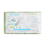 PureBorn Organic Bamboo Ultra Soft (3 - 6kg) Nappies Size 2 Tropic Print - 32 Pcs
