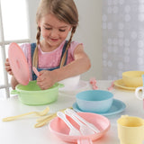 Kidkraft 27-Piece Cookware Set - Modern Metallics