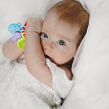 Babyjem Rattle Teether - Red - Laadlee