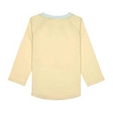 Lassig SPF Short Sleeve Rashguard - Make Waves Vanilla