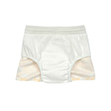 Lassig SPF Baby Boardie Shorts - Check Pattern Vanilla & Sea Salt