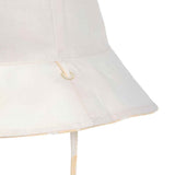 Lassig SPF Sun Protection Bucket Hat - Check Pattern Vanilla & Sea Salt