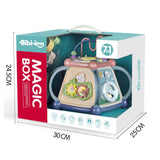 Ibi-Irn 7-In-1 Magic Box Seven Sided Drum