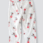 Jelliene All Over Printed Knit Sweat Pants - White Fairy - Laadlee
