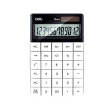 Deli Calculator Plastic 12 Digits White E1589