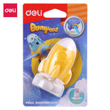 Deli Pencil Sharpener 1 Hole - For Standard Pencil 8Mm Colorful ER00601