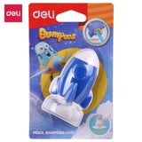 Deli Pencil Sharpener 1 Hole - For Standard Pencil 8Mm Colorful ER00601