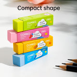 Deli Eraser - Assorted Color (Pack of 4) 3045-MT