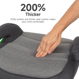 Jovikids Ohho + I-Size Booster Seat for Car with ISOFIX - Black