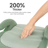 Jovikids Ohho + I-Size Booster Seat for Car with ISOFIX - Green