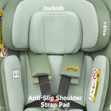 Jovikids Ranger TT ISOFIX Car Seat 360A Rotating Car Seat - Green