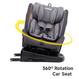 Jovikids Angel Isofix 360 Rotating Carseat - Grey